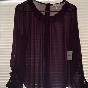 Plum Blouse